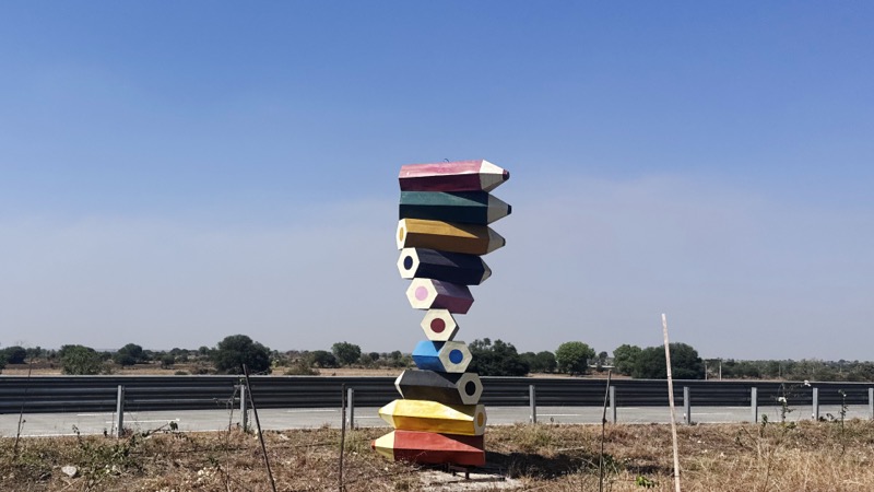 Highway Art on ME-2 Samruddhi Marg