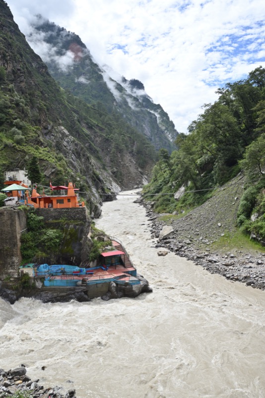 Nand Prayag - confluence of Alaknanda and Mandakini rivers